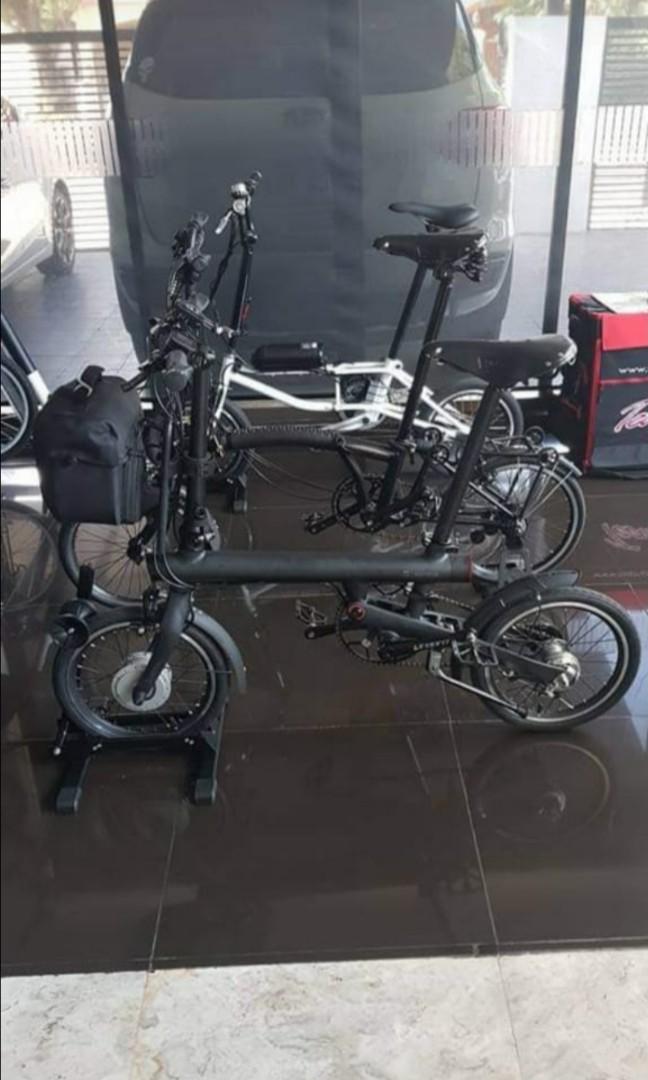 Second hand folding electric bike sale best sale