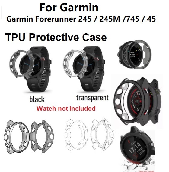 Garmin Forerunner 245 245 Music 745 45 Sports Smart Watch TPU