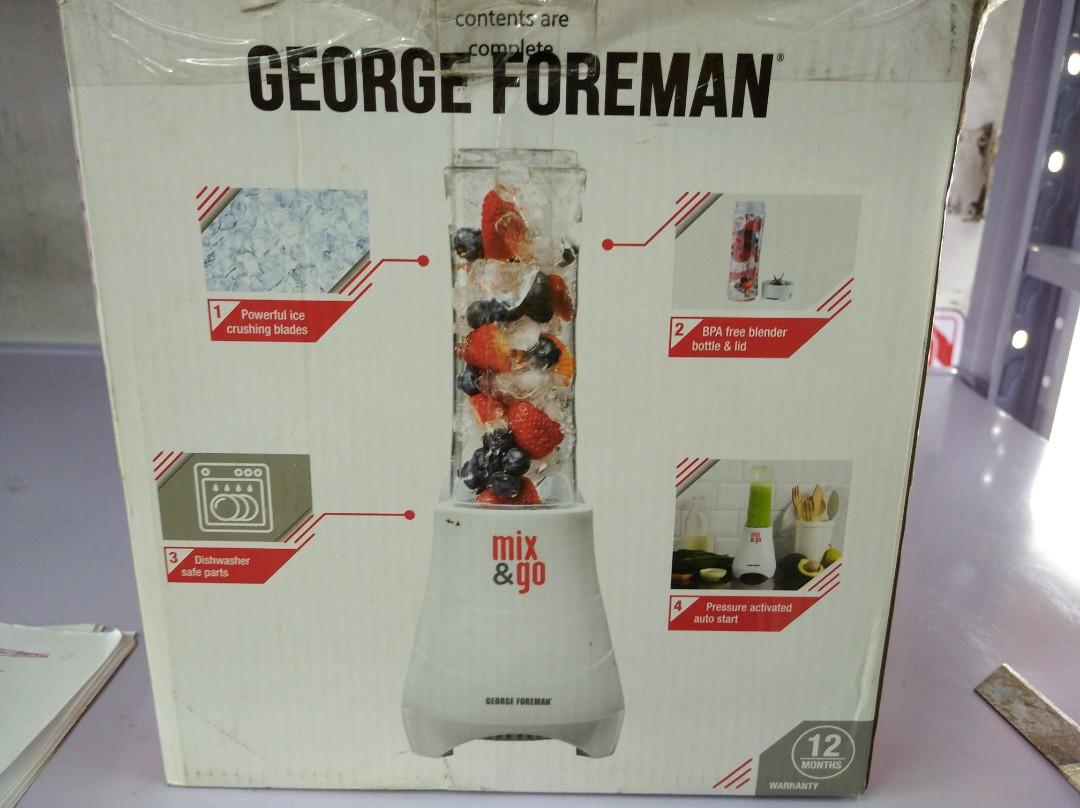 George Foreman Mix and Go Classic TV Home Appliances Kitchen Appliances Juicers Blenders Grinders on Carousell