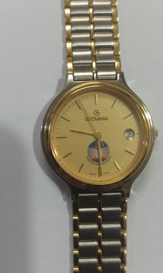 GROVANA CLASSIC MEN S QUARTZ WATCH MODEL1506.1. SWISS MADE