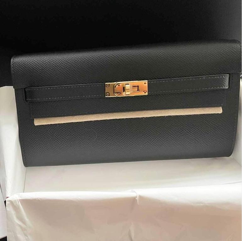 Hermes Kelly 28 vert amande GHW D, Luxury, Bags & Wallets on Carousell
