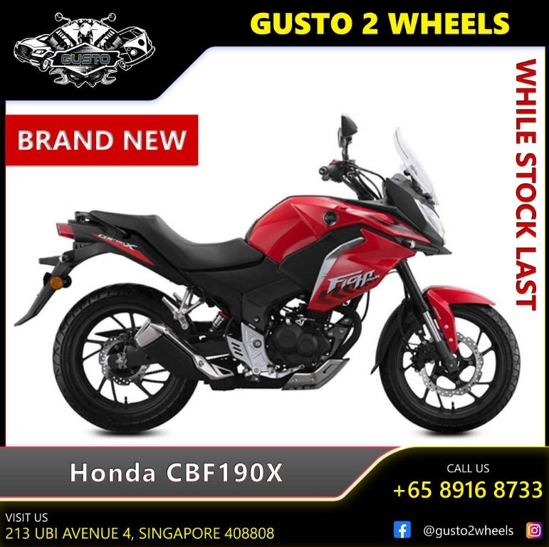 Honda Cbf190x Motorcycles Motorcycles For Sale Class 2b On Carousell