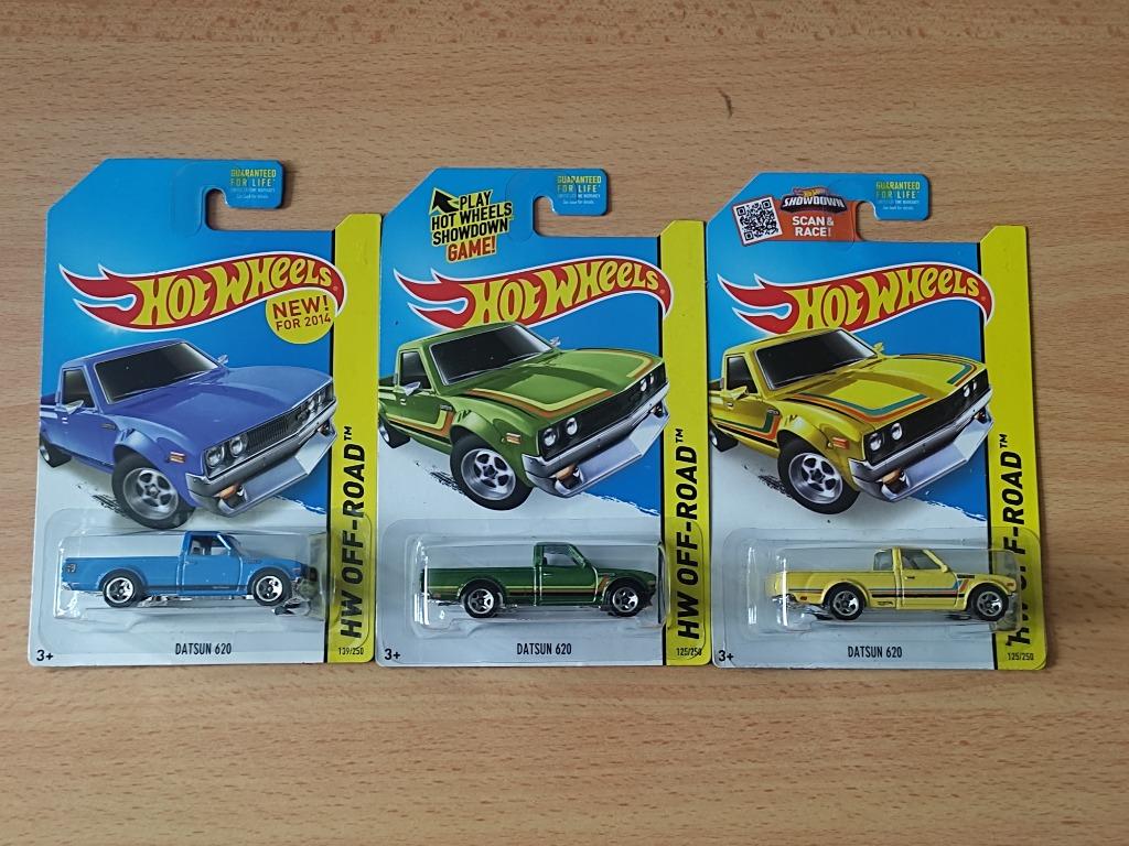 Hot wheels shop datsun 620 green