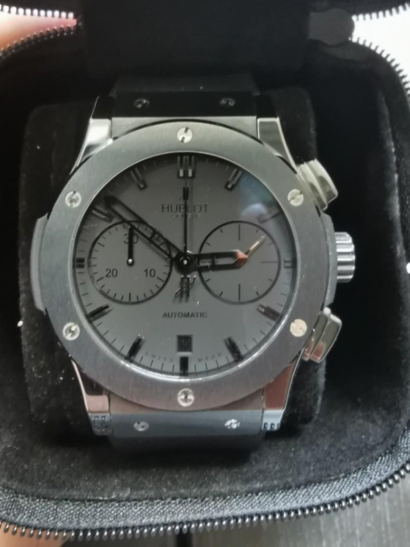Hublot classic fusion all black limited edition 500 sales