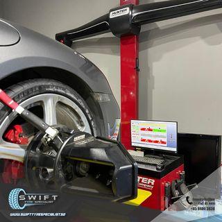 Hunter Hawkeye Car Wheel Alignment Service