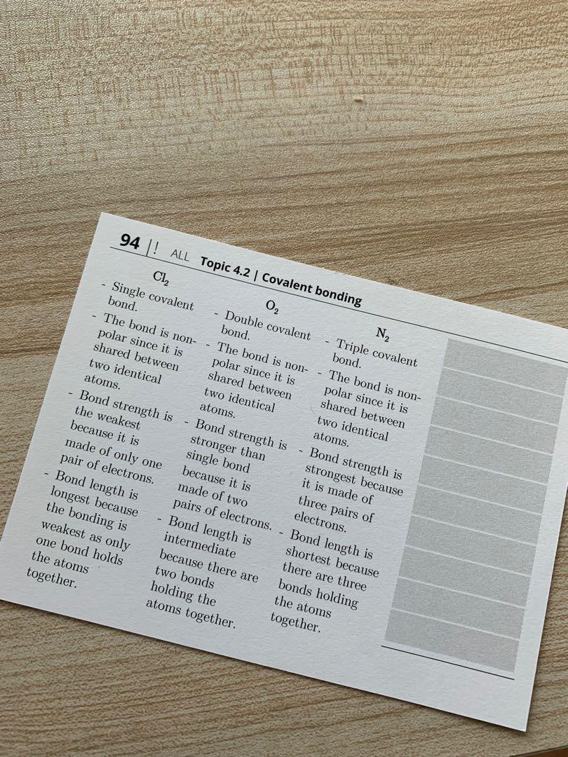 IB Chemistry HL SmartPrep Flashcards, 興趣及遊戲, 書本 & 文具, 教科書 Carousell