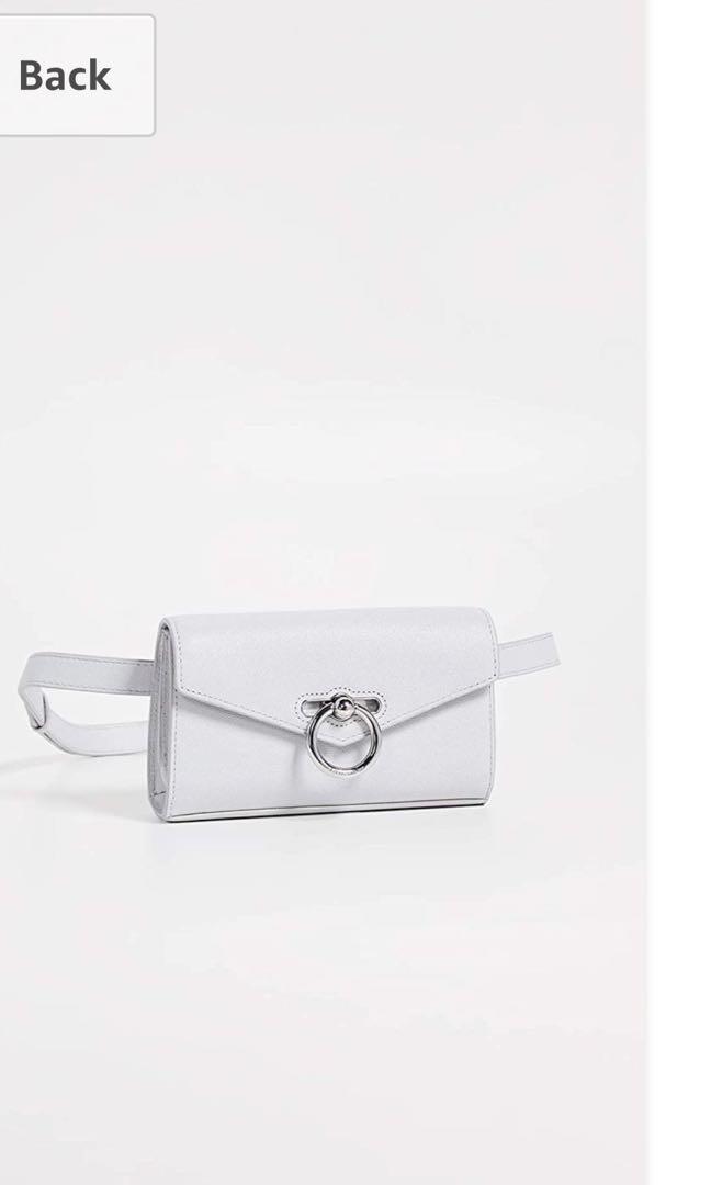 Rebecca Minkoff Ice grey belt bag Men s Fashion Bags Belt bags Clutches and Pouches on Carousell