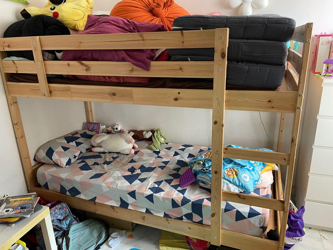 ikea double decker, Furniture & Home Living, Furniture, Bed Frames