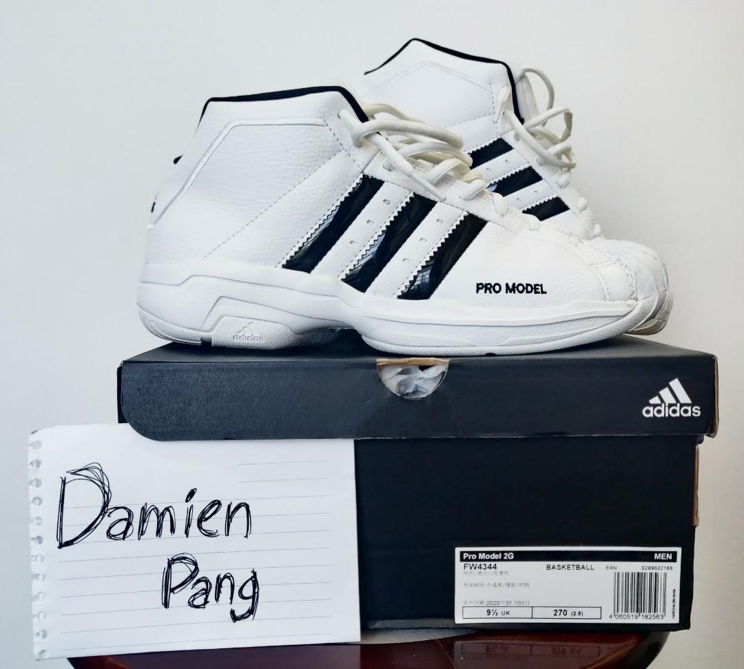 Adidas Pro Model 2G, Men's Fashion, Footwear, Sneakers on Carousell