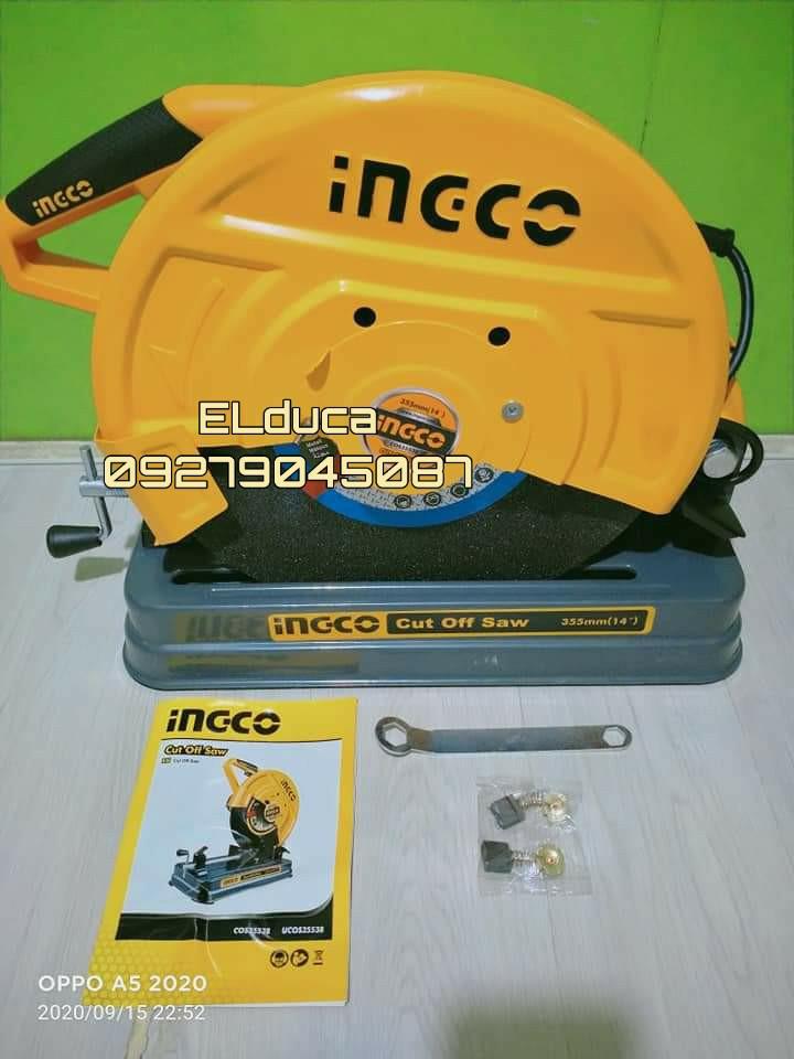INGCO Industrial COS35538 Cut Off Machine / Saw - 2350w, Commercial ...