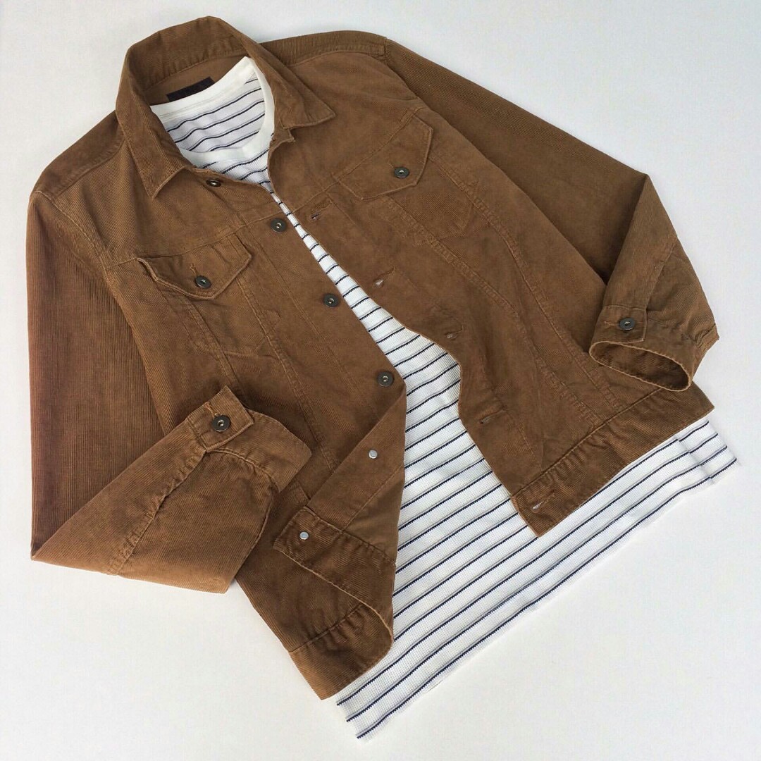 Jaket corduroy uniqlo shop