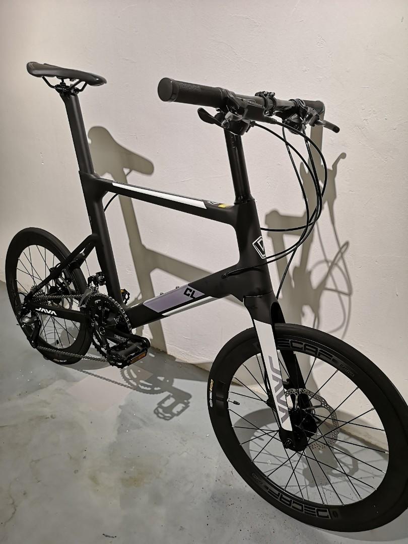 JAVA Carbon Mini Velo 20" 451 Wheelset, Sports Equipment, Bicycles ...