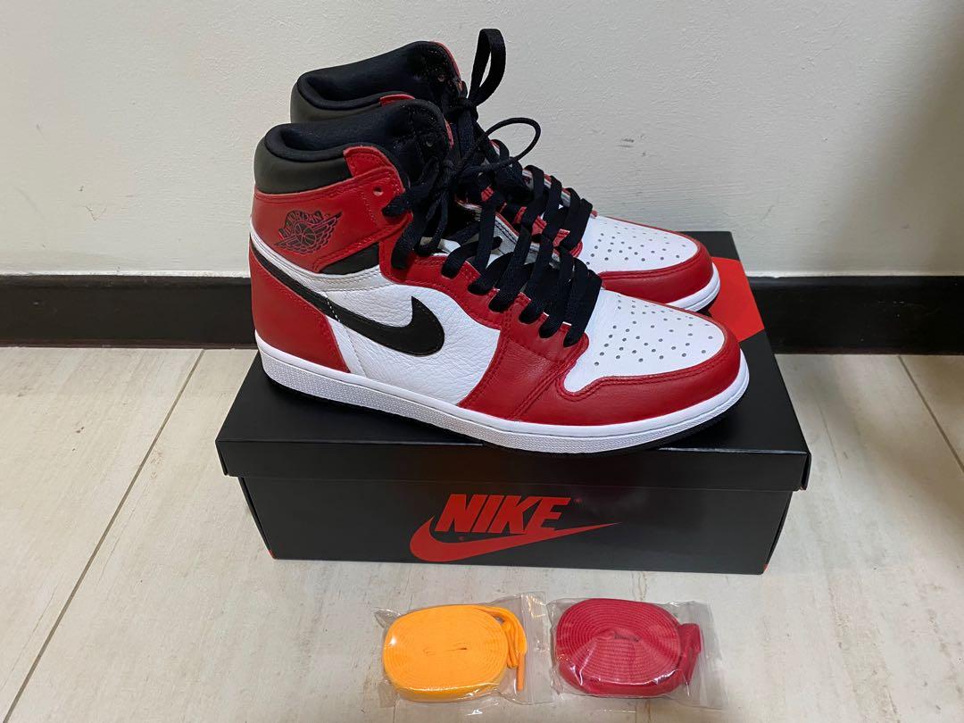 Air jordan 1 top chicago size 9