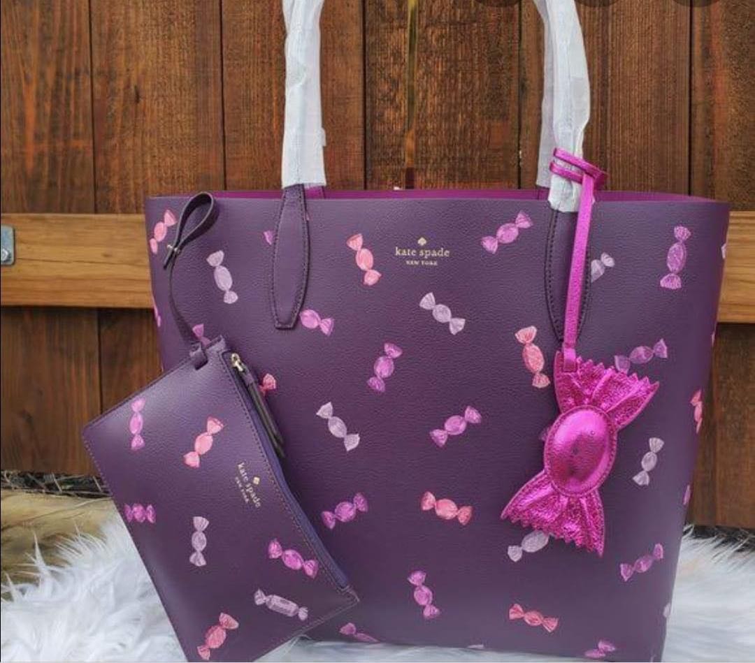kate spade candy tote bag Carousell