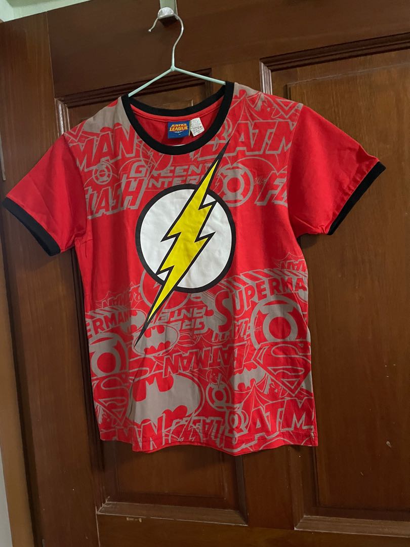 Kids Flash T shirt size 10 Babies Kids Babies Kids Fashion on Carousell