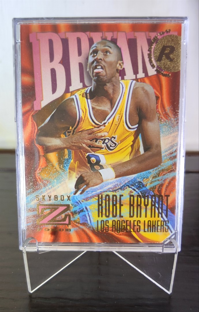 KOBE BRYANT 96-97 Skybox Z Force #142 Rookie Card LA Lakers