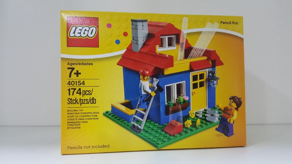 Lego 40154 pencil pot house set on sale