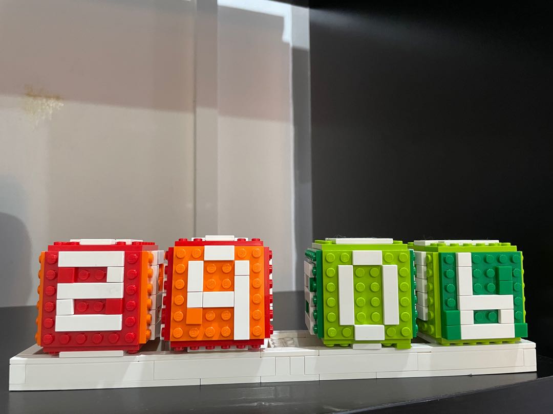 Lego date calendar, Hobbies & Toys, Toys & Games on Carousell