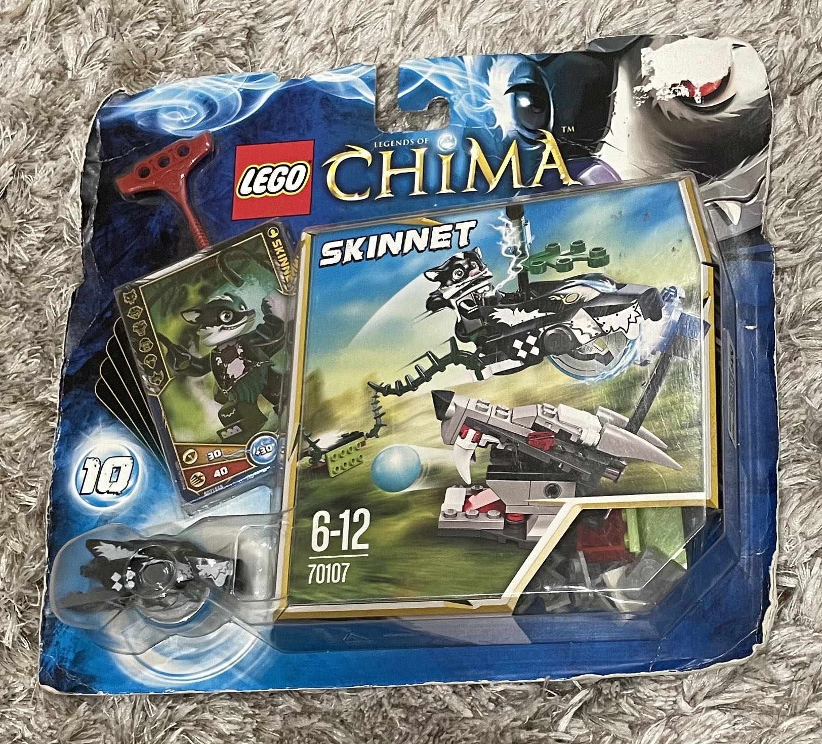 LEGO CHIMA SKINNET 70107 