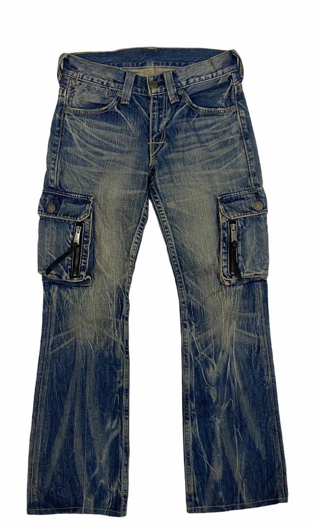 Levis 507 Cargo Boot Cut Jeans w30 Men s Fashion Bottoms Jeans