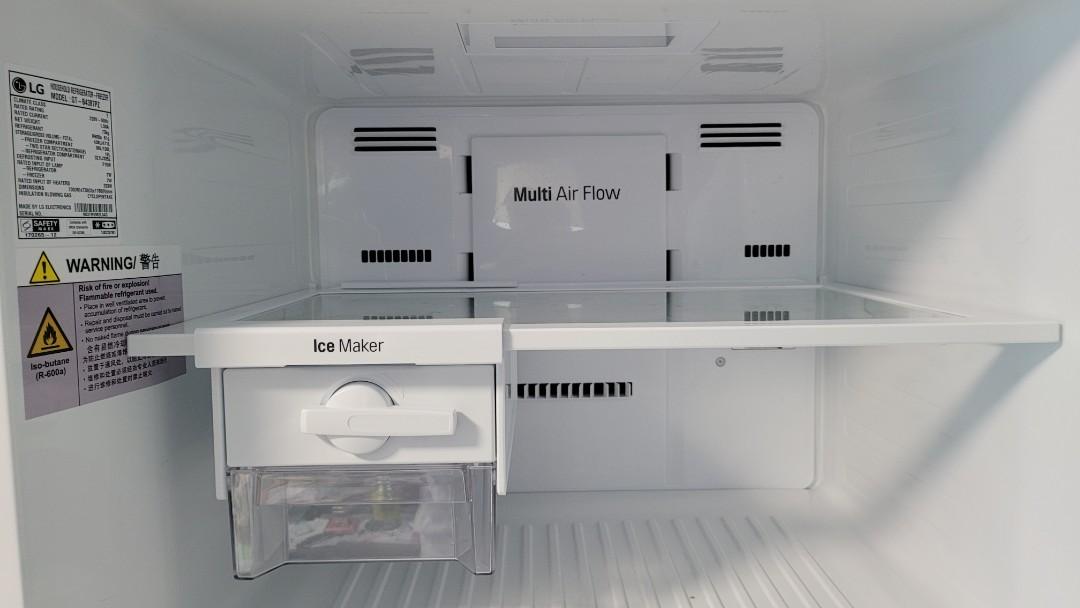 LG 438L fridge with 3 year extended warranty left with Harvey Norman