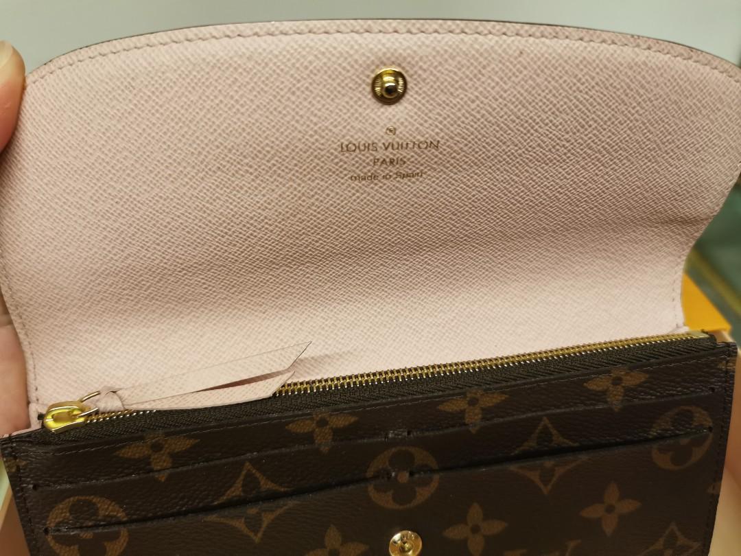 LOUIS VUITTON MONOGRAM M60136 EMILIE WALLET 217013741 ¥, Women's Fashion,  Bags & Wallets, Wallets & Card Holders on Carousell