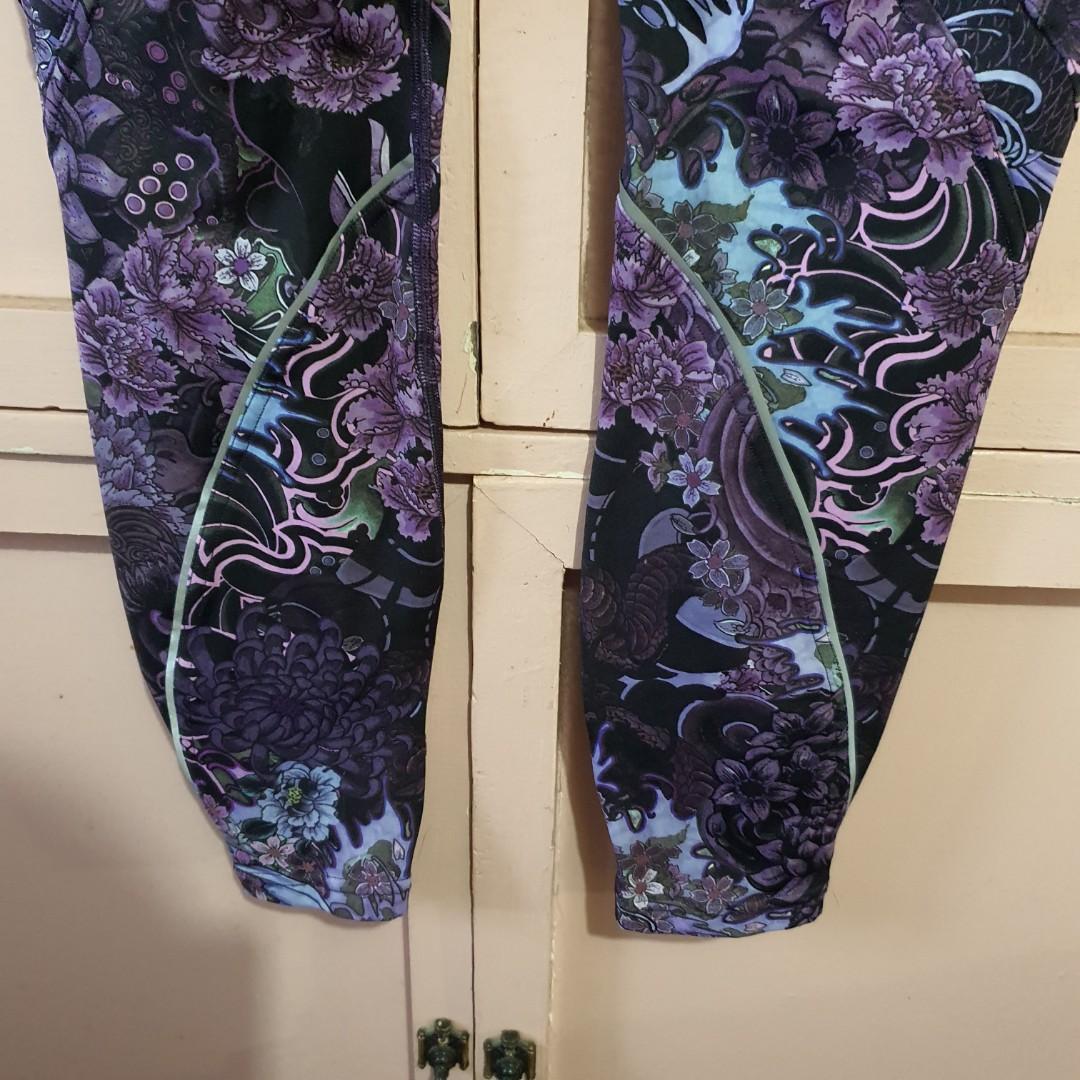 Lululemon Chasing Miles Tight in Memoir Multi Purple 8 Women s Fashion Activewear on Carousell