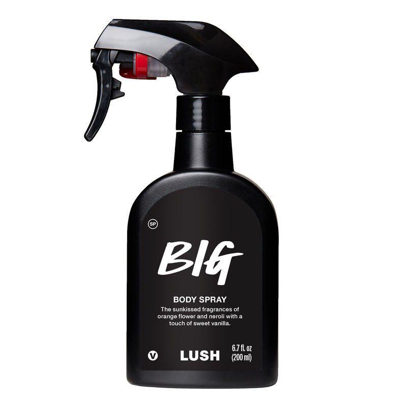 LUSH Big Body Spray, Beauty & Personal Care, Fragrance & Deodorants on