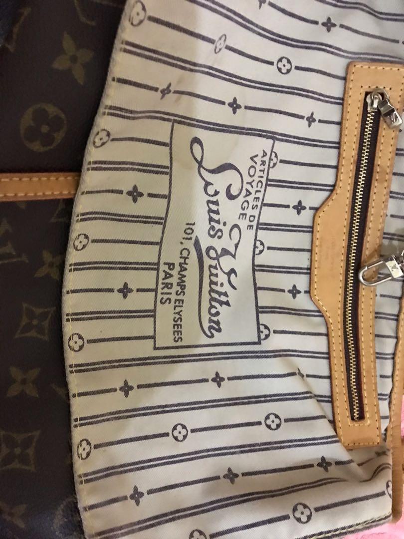 LV neverfull (Category: Luxury Bags & Wallets) located in Manila. Submitted by dyenett (Listing ID 1098293056, Image 3). Description: Used once Good condition .