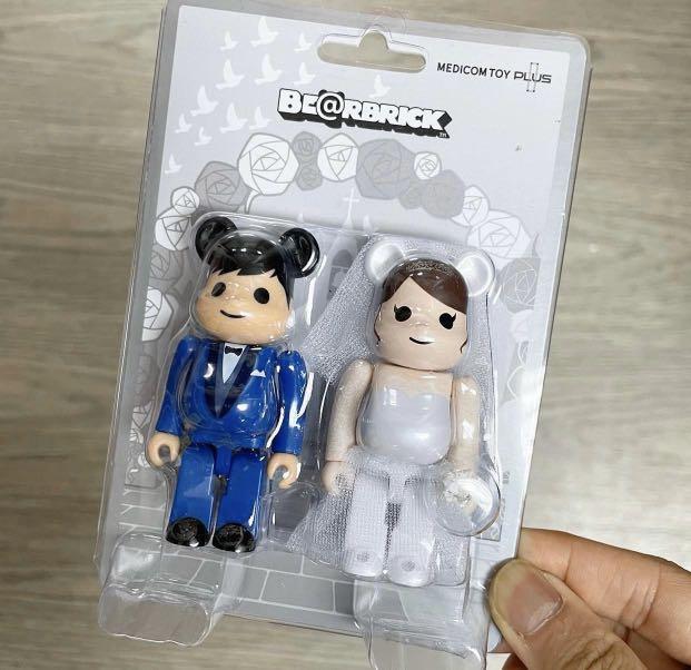 Medicom Be@rbrick Bearbrick Greeting Marriage 2 PLUS exclusive 100% Figure Set 
