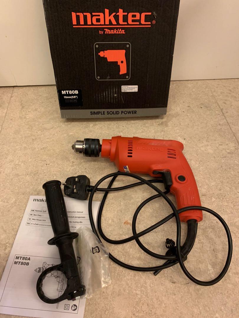 Maktec Home Hammer Drill TV Home Appliances Electrical