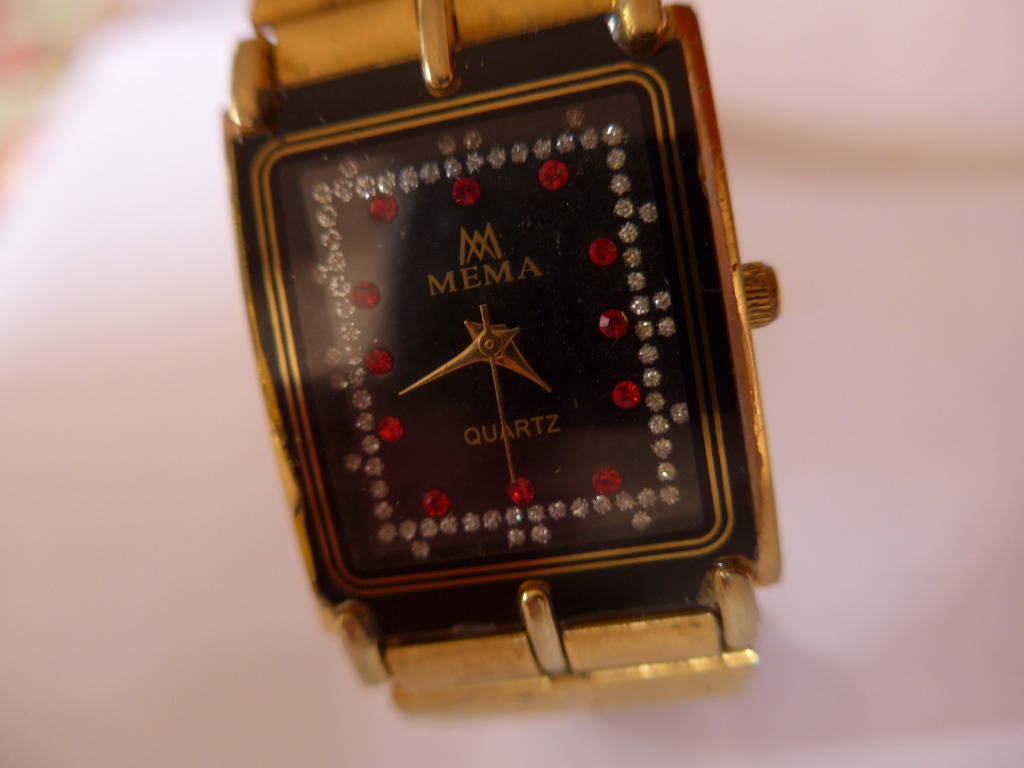 Mema Quartz Rectangular Black Dial Watch Luxury Watches on Carousell