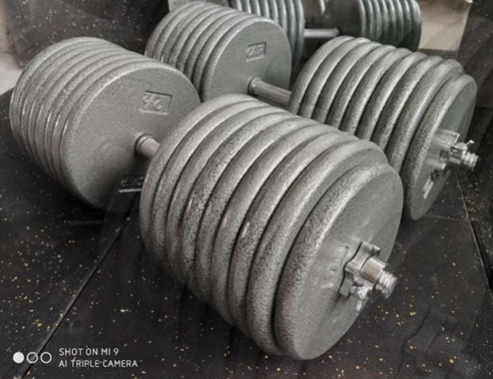 Fixed dumbbells deals for sale