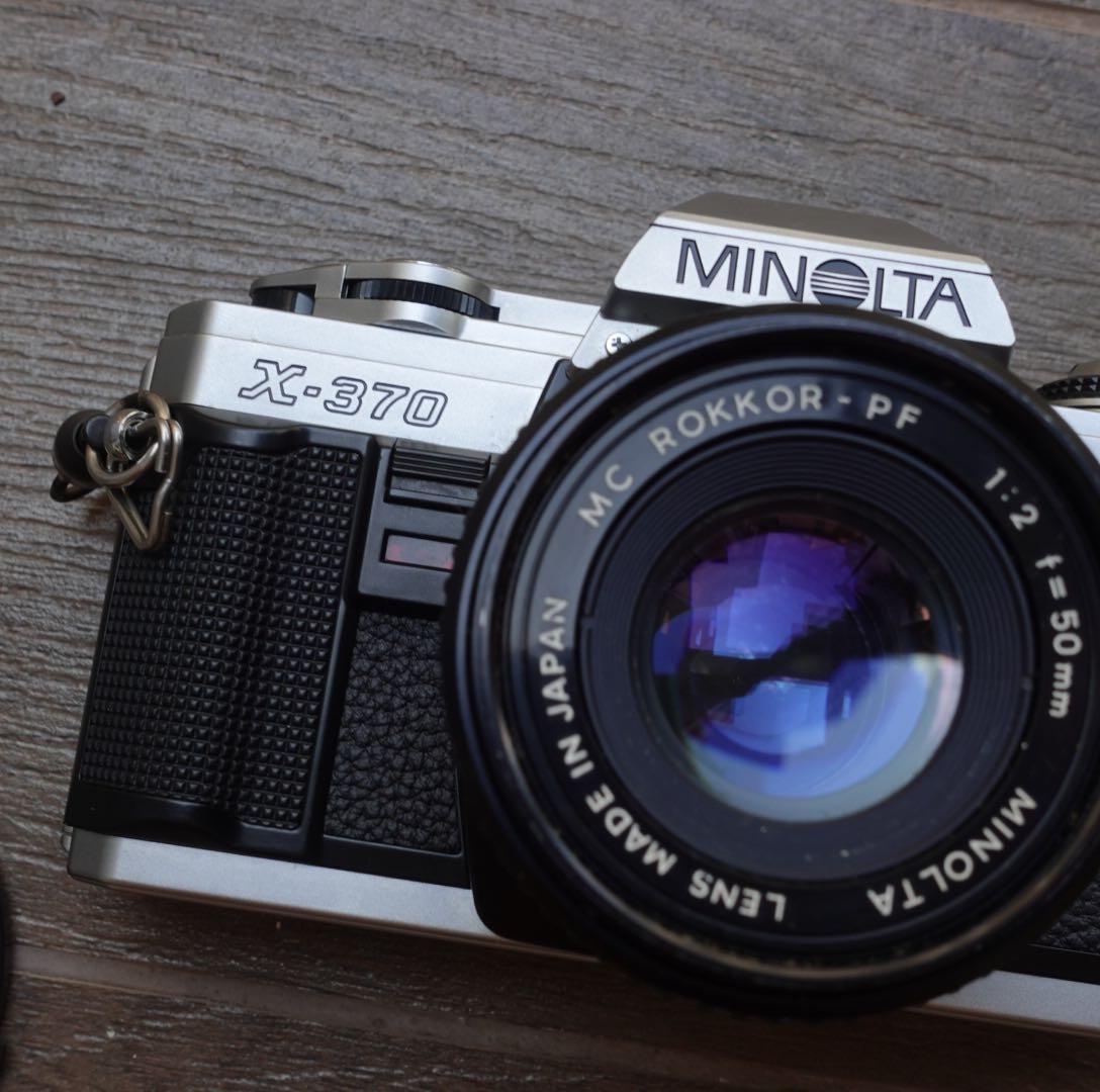 Minolta X370 with 50mm f/2 [35mm Film Camera], Photography, Cameras