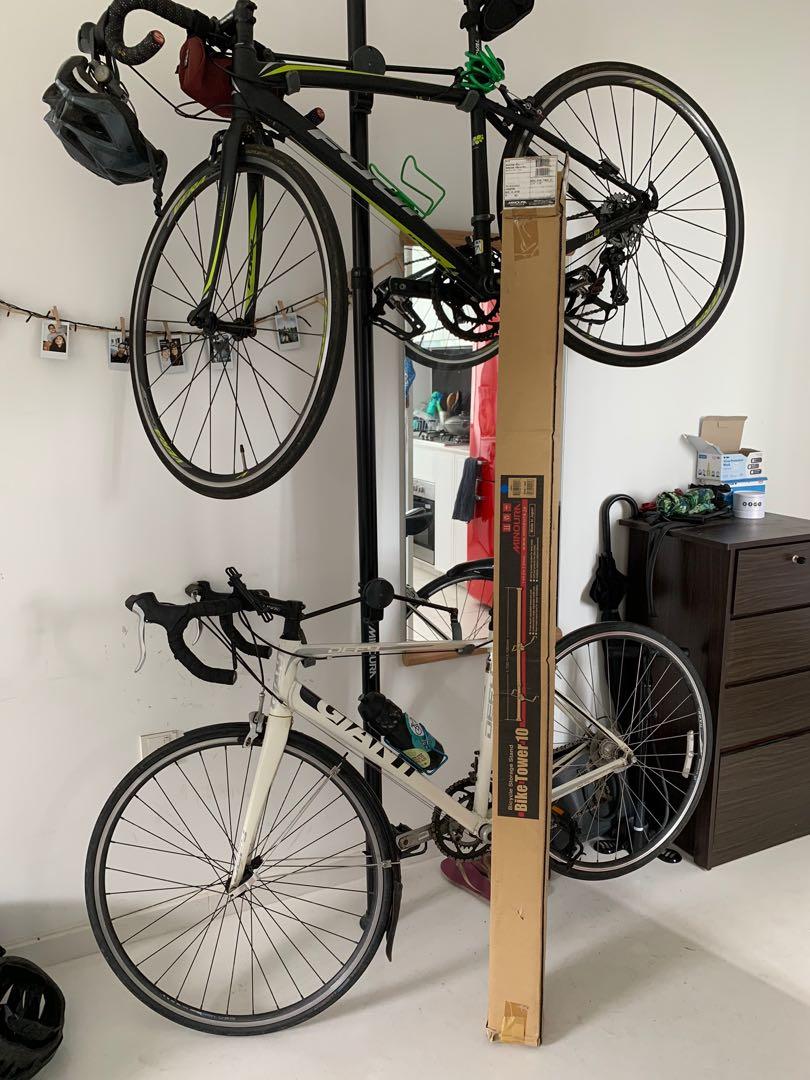 Minoura bike 2025 tower 10