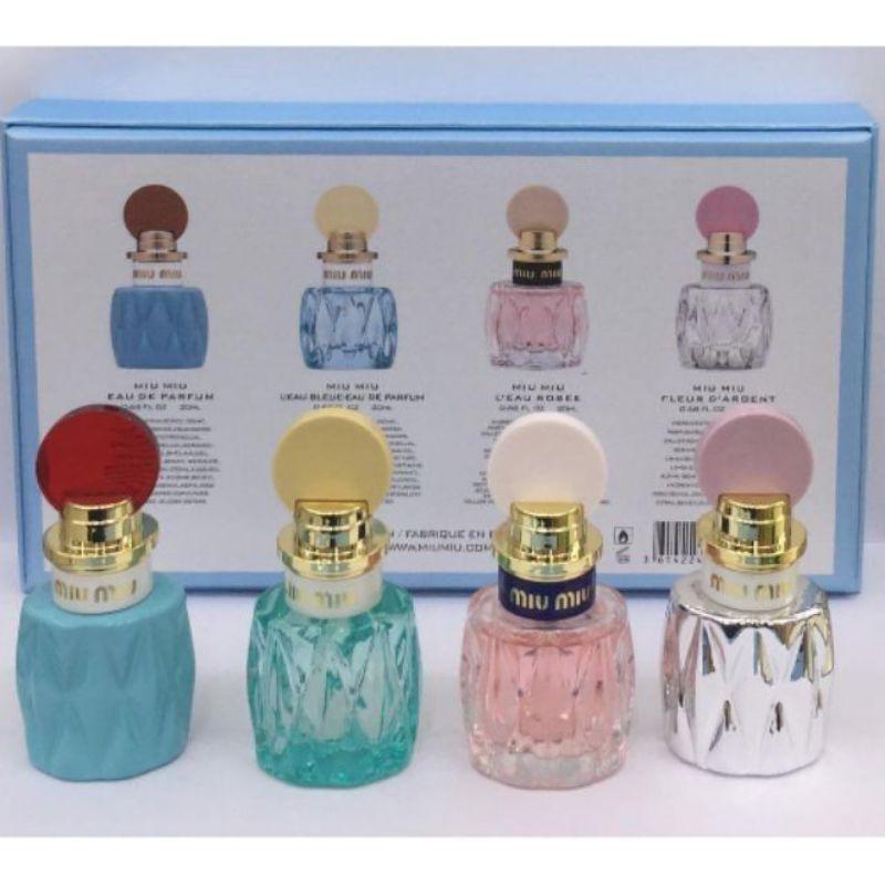 Miu Miu Gift Set 4 IN 1 20ML For Woman Orignal Proudct Beauty