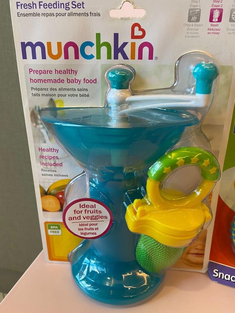 Munchkin fresh food grinder and feeder set, Babies & Kids ...