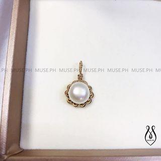MUSE.PH HIGH QUALITY US 10K 14/20 GOLD FRESH WATER PEARL PENDANTS