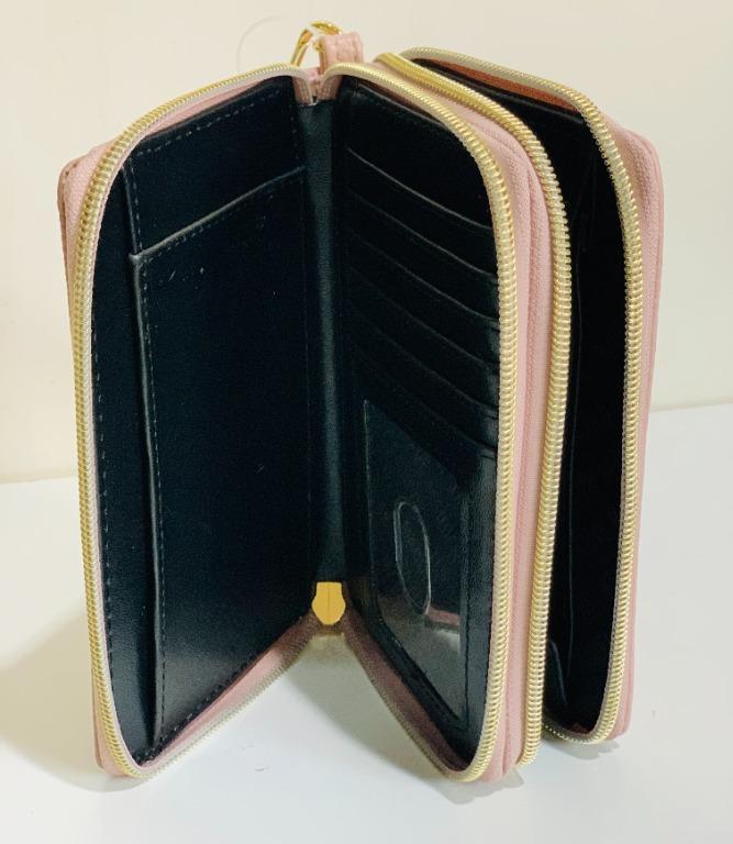 Steve Madden Core Zip Around Wallet In Blush At Nordstrom Rack in Pink