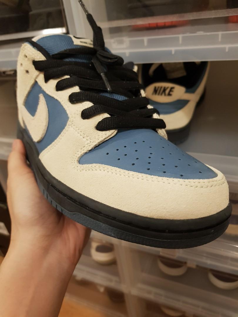 Nike SB Dunk Low Light Cream Thunderstorm BQ6817-200 For Sale – Hoop Jordan