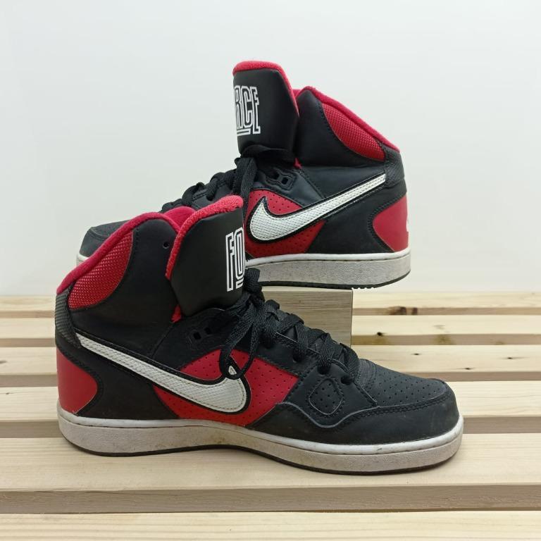 Nike Son of Force Mid Bred Fesyen Pria Sepatu Sneakers di