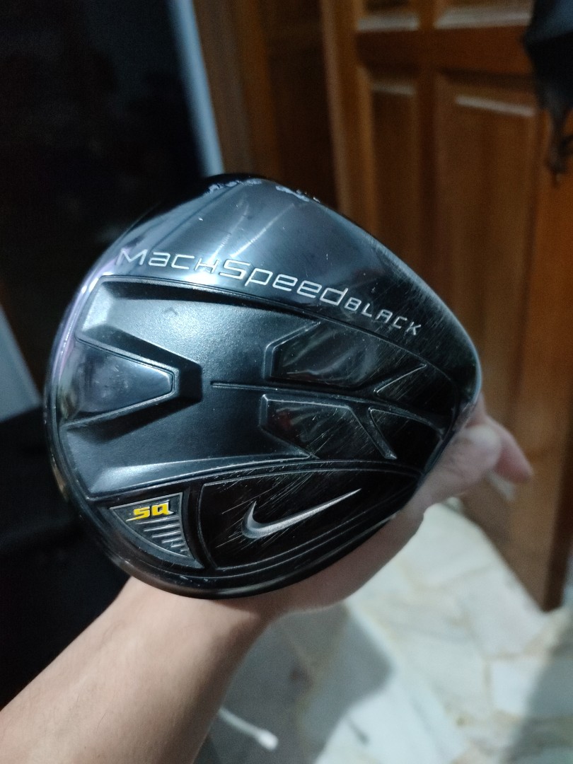 Nike SQ MACHSPEED BLACK 10.5 with Graphite Design Tour Ad YSQ 65G Stiff