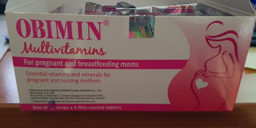 Obimin Multivitamins Health Nutrition Health Supplements Vitamins Supplements On Carousell