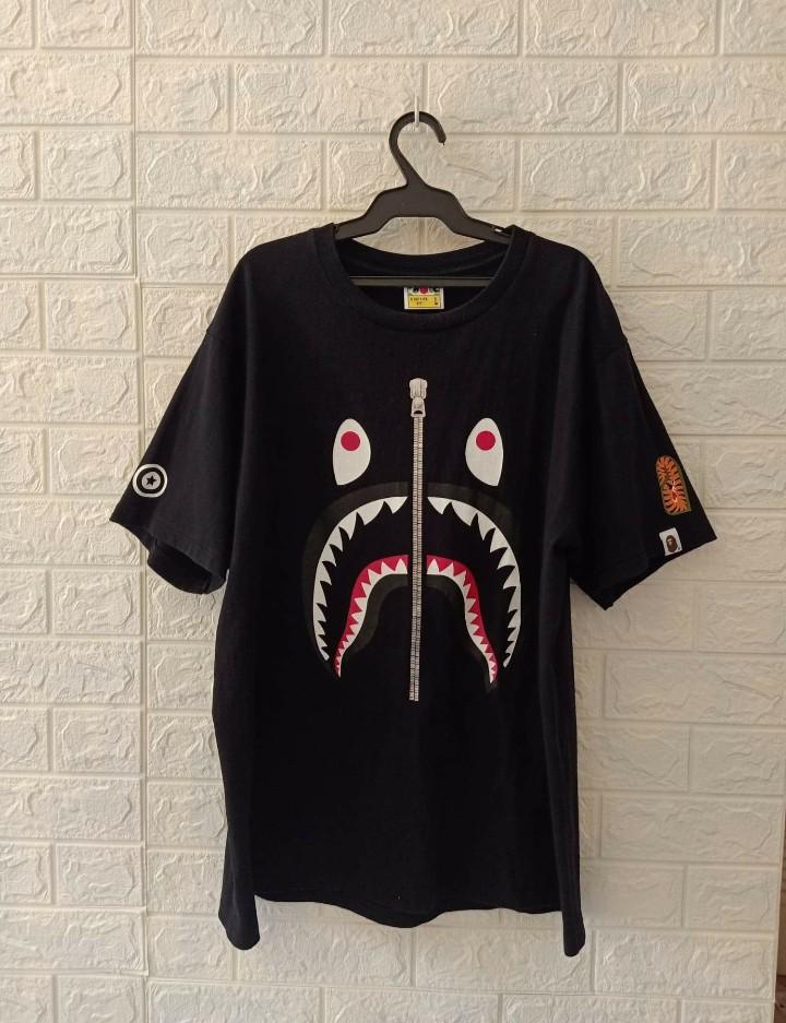 kaos bape shark