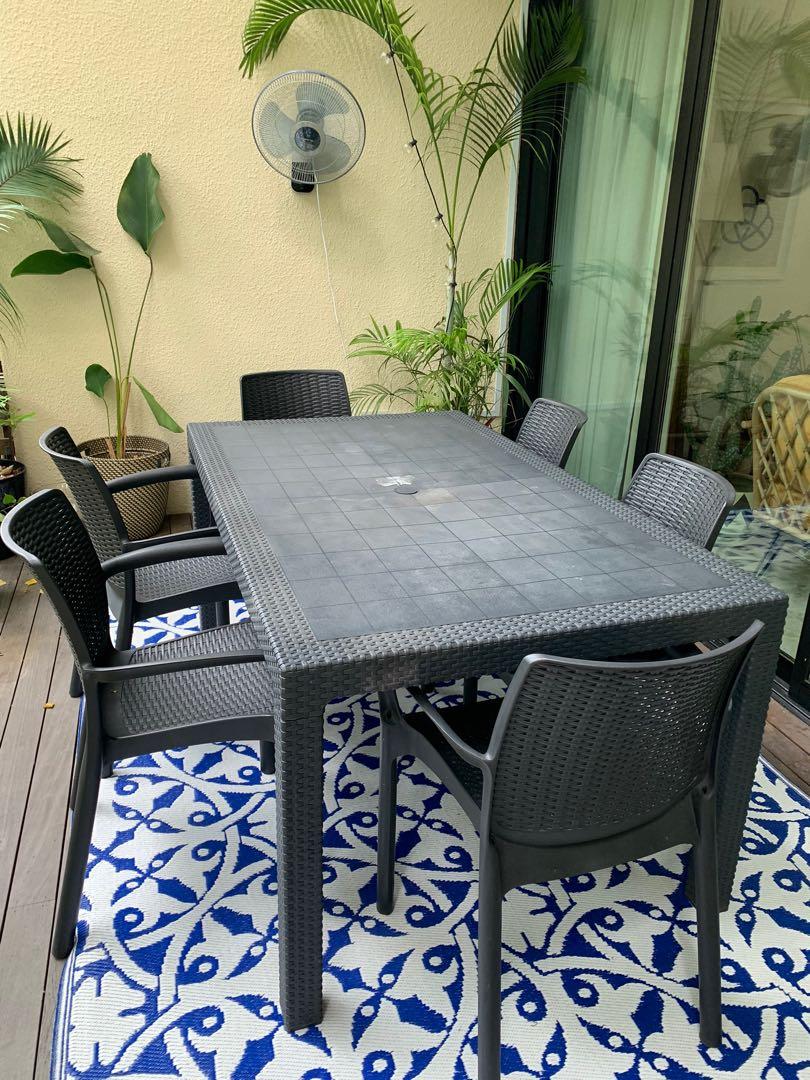 Keter bali table and chairs sales