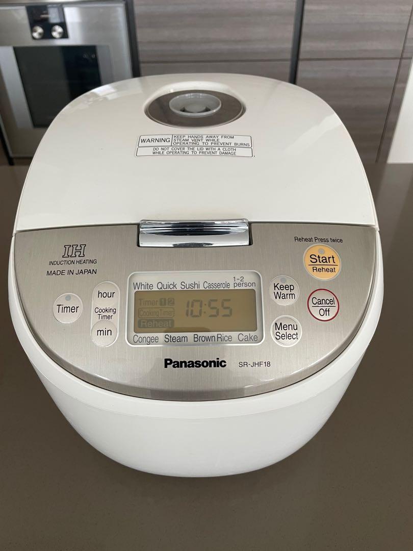 Panasonic IH rice cooker 1.8, TV & Home Appliances, Kitchen Appliances
