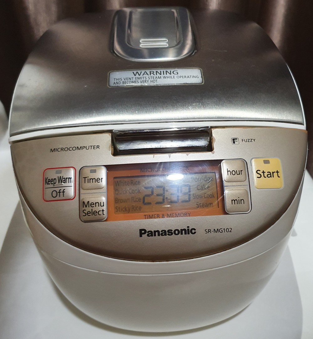 Panasonic Rice Cooker SRMGS102, TV & Home Appliances, Kitchen