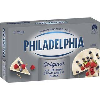PHILADELPHIA Orig. Block Cream Cheese 60% less Fat (250g)