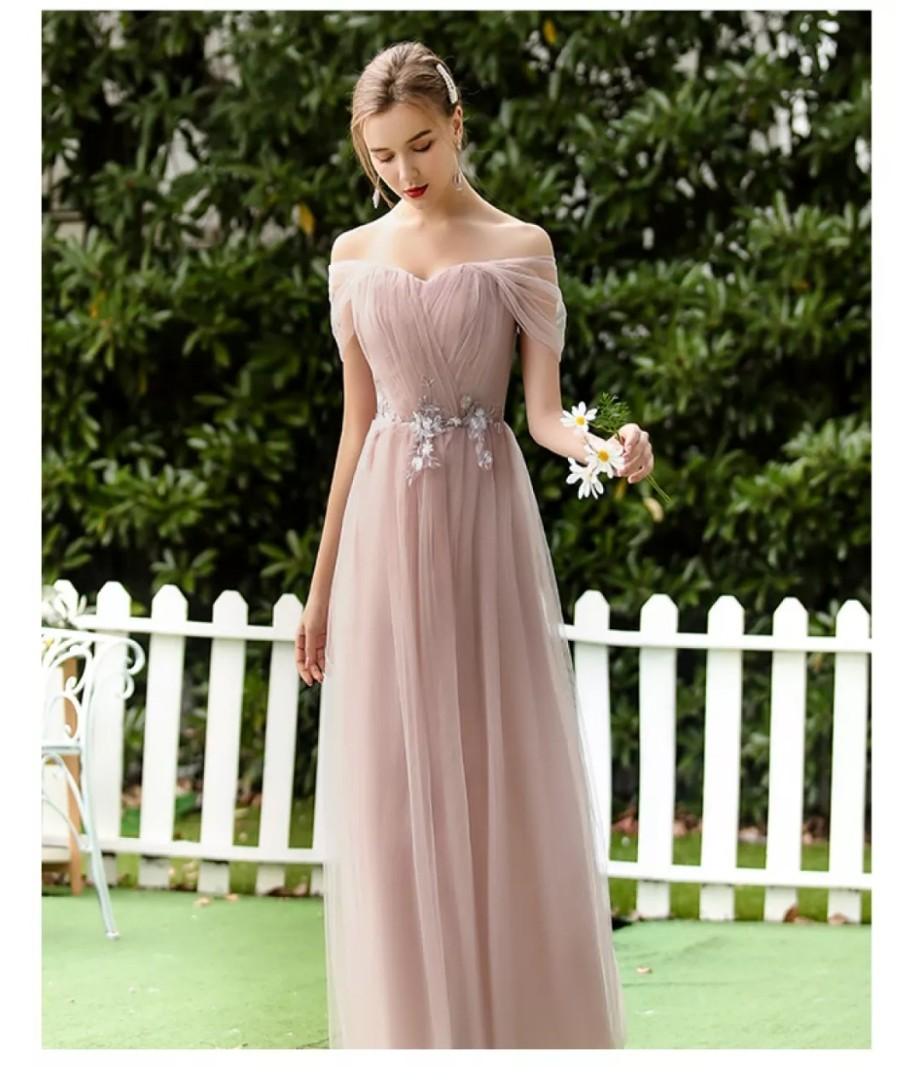 Pink Tulle Formal Dress (Asian Size ...
