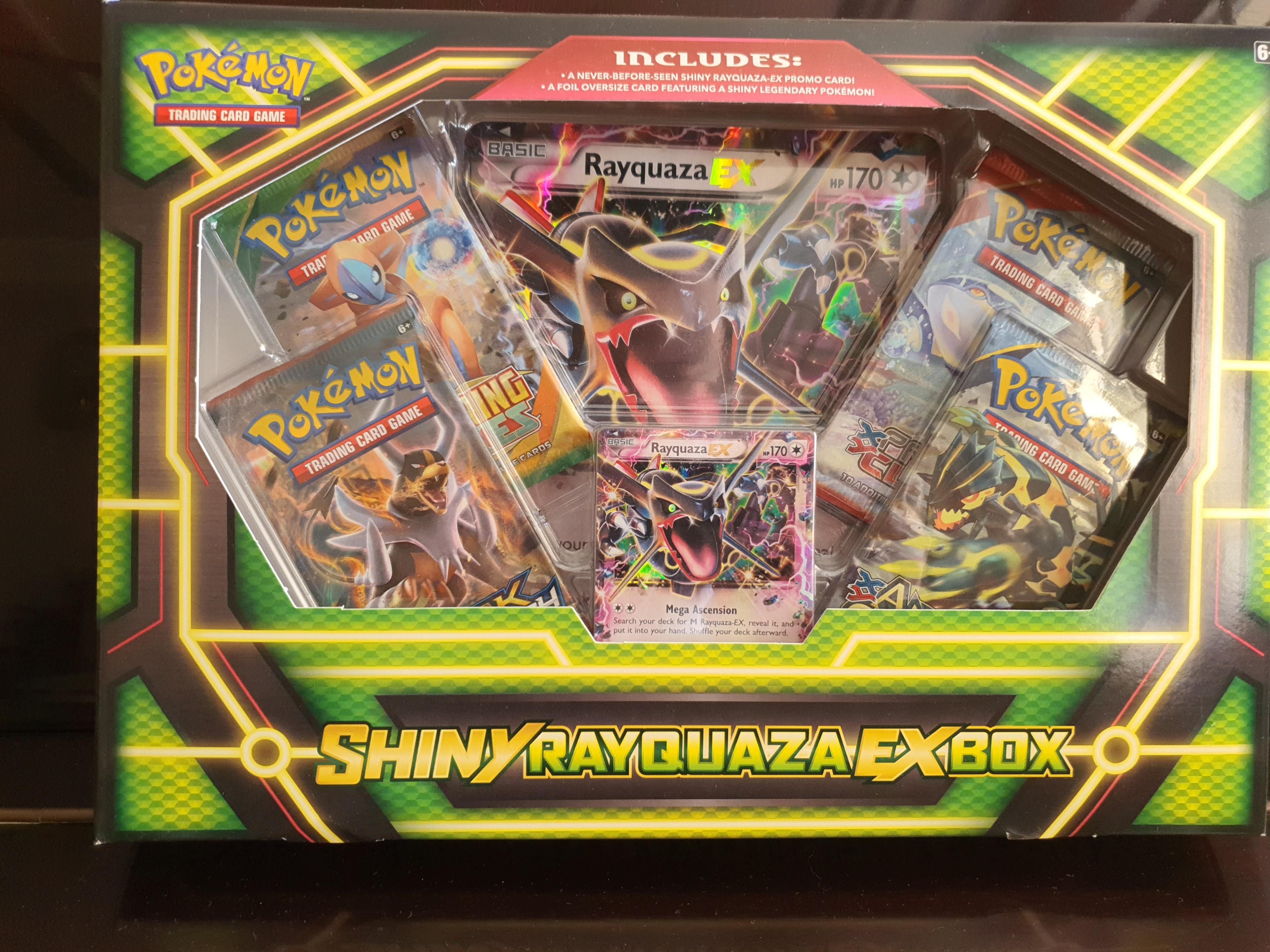 Pokemon Cards- Shiny Mega Rayquaza EX Box Opening Battle vs Xeed9